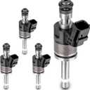 Set of 4 Fuel Injectors Compatible with Honda Accord 2018-2021, Civic 2016-2021, CR-V 2017-2021 L4 1.5L, Replace# 160105PA305, 1601059B305