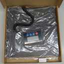 Fuzion Shipping Scale, 440LB x 10g High Accuracy Postal Scale, Hold/Tare Function, Digital Shipping Postal Scale for Packages, Postage, Luggage, Mailing, Battery & AC Adapter Included (PS4B(Carbon Fiber))