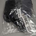 Dofilachy Blackout Cover for Pack N Play - Crib Blackout Cover Tent - Canopy Cover - Breathable Travel Crib Tent - Portable Stretchy Blackout Tent (Black)