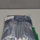 AKEWEI Womens V Neck Sweater Short Sleeve Lightweight Knit Summer Fall Tops with Decorative Buttons (X-Large, Blue Green)