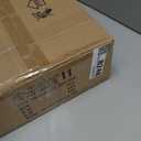 Bladeless Ceiling Fan with Lights,19.7'' 3000-6000K Dimmable 6 Wind Speed Low Profile Led Ceiling Fan, Reversible DC Motor Modern Flush Mount Indoor Kitchen Bedroom Fandelier Ceiling Fans (White-Style 2)