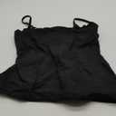 Pact Womens Cotton Camisole Tank Top with Built-in Shelf Bra (Medium, Black)