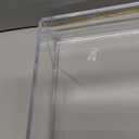 iDesign Clarity Plastic Drawer Organizer, Storage Container for Vanity, Bathroom, Kitchen Drawers, 8" x 12" x 2", Clear