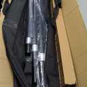 Pipe and Drape Backdrop Stand Kit 10x10ft, Heavy Duty Back Drop Adjustable Stand with Carry Bag, Metal Background Frame for Parties Wedding Birthday Decoration Photography Photo Booth Video (Black)