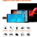 5 x USB C to USB Adapter,USB C Male to USB 3.0 Female Adapter Thunderbolt 3 OTG Converter,Compatible with MacBook Pro,MacBook,iPad/Samsung Galaxy S20-S23 / Dell XPS,and More USB Devices