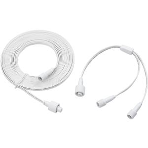 16FT Extension Cord,Y-Shaped Splitter,Compatible with Govee Permanent Outdoor Lighting SystemsSuitable for Other Brands as Well, Please Refer to The Size Chart