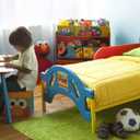 Delta Children Plastic Toddler Bed, Sesame Street