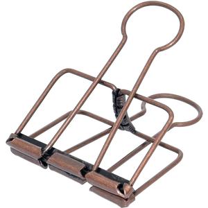 Extra Large Binder Clips 2 Inch, Big Paper Clamps Copper for Office School Supplies (15Pcs)