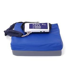 Alternating Pressure Seat Cushion for Wheelchair User Self Inflating Air Cell Cushion for Pressure Sore Relief Waterproof for Relieve Coccyx Tailbone Pain 12 Hour Rechargeable Battery (A Complete Set)