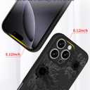 2 x Toycamp for iPhone 16 Pro Case 6.3 Inch - Women Girls Sunflower Cute Black Frosted Slim Fit Design Soft TPU Shockproof Protective Girly Pretty Fashion Phone Cover for Apple for iPhone 16 Pro Case