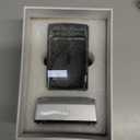 YWHL 3D Crystal Christmas Jesus Nativity Manger Scene Figurine with Colorful Light Base, Laser Engraved Birth of Baby Jesus Statue Religious Gifts, Holy Family Collectible Decor for Christian Catholic