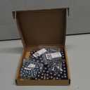 PATIKIL 4/6/8/12/14mm Pearl Bead for Vase Filler, 600 Pcs NO Hole Round Faux Pearl Floating Beads for Centerpieces Wedding Vase Filling Crafts Aquarium Home Decor, Grey