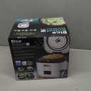 Rice Robot Personal Rice Cooker, PFAS-free, Nonstick. 1 Quart Capacity, with Stainless Steel Steamer Tray, Measuring Cups, Recipe Book with 60 Recipes, and Serving Spoon, As Seen On TV (2-Cup (Uncooked) | 4-Cup Cooked)