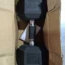 CAP Barbell Coated Hex Dumbbell Weight - Single | 30LBS