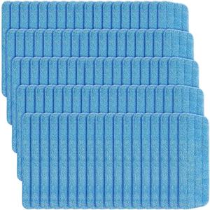 24 Pack Microfiber Mop Pad, Spray Mop Replacement Heads for Wet Dry Mops, Machine Washable Reusable Household Replacement Pads for Hardwood and Hard Surface Floor Cleaning and Scrubbing