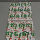 67 Wrapping Paper, 6 7 Christmas Wrapping Paper, Funny Holiday Gift Wrap, Unique Six Seven Xmas Festive Wrapping Papers, 35.4" x 18.9", Set of 2