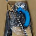 Intercleaner Corded Vacuum Cleaner, 15KPa Powerful Suction with 400W Motor, 12 in 1 Lightweight Bagless Stick Vac with Handheld, Ultra Quiet, for Hardwood Floor Carpet Car Pet Hair (#3 Black)