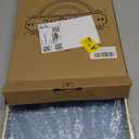 Spsyrine Blue Plastic Serving Tray for Ottoman, Coffee Table, Octagon Decorative Tray for Entertaining, Outdoor, Living Room, Home Decor