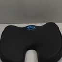 Everlasting Comfort Doctor Recommended Memory Foam Seat Cushion for Office Chairs & Car - Ergonomic Office Desk Accessories - Cushions for Tailbone Pain Relief, Sciatica & Back Support Pillow