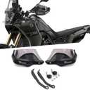 For Tenere700 RALLY/WORLD RAID XTZ700/RALLY 2025 2026+ motorcycle hand guard hand guard windshield Handle both hands windproof tenere700 rally 2021-2026+ Motorcycle Accessories (Smoke Gray)