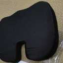 Memory Foam Vehicle Seat Cushion, Black, Breathable Vehicle Seat Cushion for Tail Vertebra Care, Car Seat, Coccyx Pain Relief