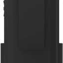 Case with Clip Compatible with Kyocera DuraForce Ultra 5G Phone Model E7110 (Verizon), Secure fit, Quick Release Latch and Heavy Duty Swivel Belt Clip Holster - Black