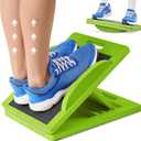 slant Board Turns Into balance board - Premium Calf Stretcher and Wobble Board for Effective Calf Stretching and Squats (Green)