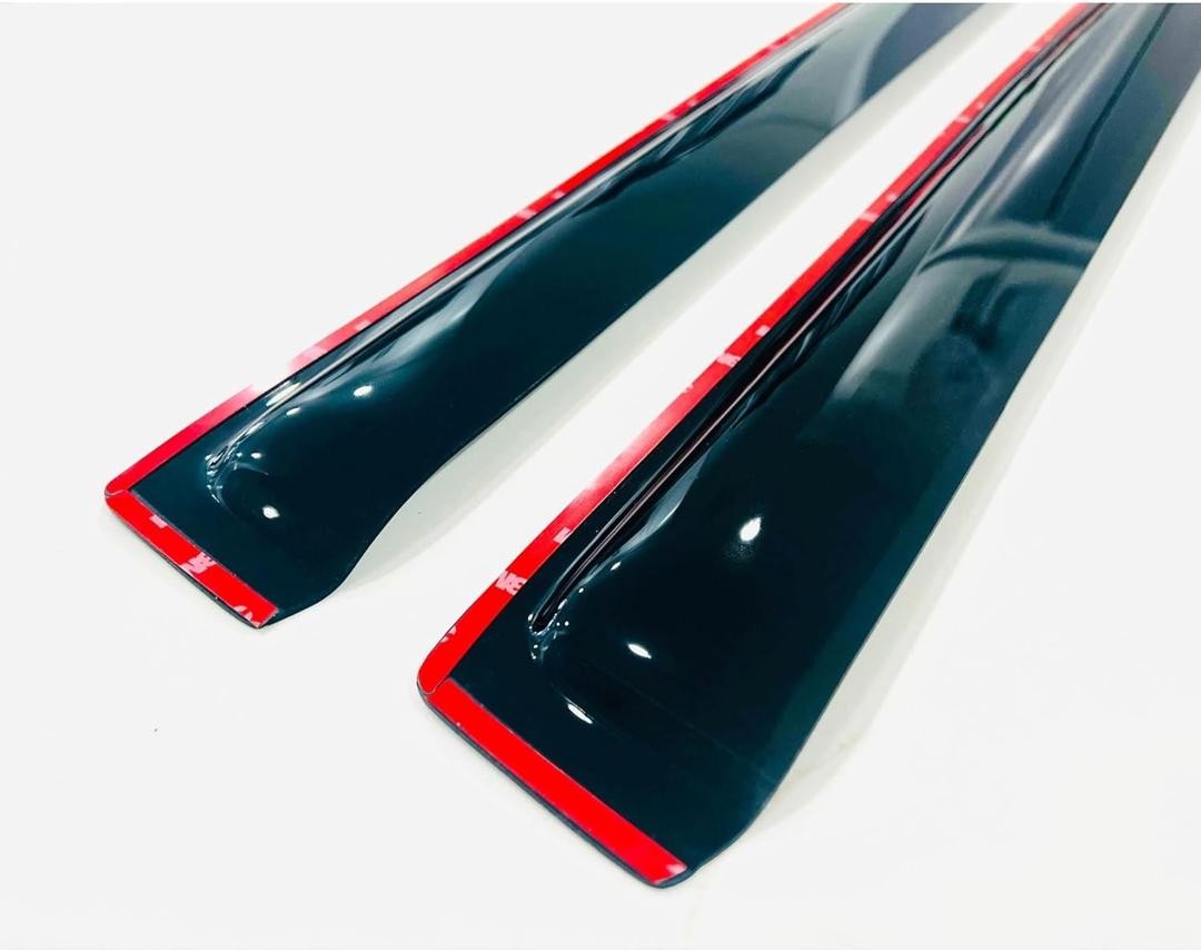 VXMOTOR for 05-10 Scion TC - (in-Channel Style) Tint Side Window Visors Gen 1 JDM Rain Guard