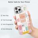 Case for iPhone 13 Pro Max with Motivational Quotes Design,Encouraging Words Collage Pattern for Teen,Soft TPU Bumper Phone Cover(13pm,Positive)