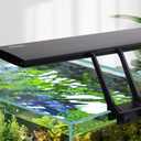 hygger Clip On 24/7 Lighting Aquarium LED Light,Sunrise-Daylight-Moonlight and DIY Mode, Adjustable Timer/Brightness Fish Tank Light with 7 Colors for Planted Tank (14W for 12~20in Tank) Black