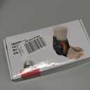 BETOLEAN 2PCS Cordless Ankle Heating Pads, Foot and Ankle Massager with Heat, Rechargeable Heated Foot Brace Wrap, 3 Vibration and 4 Heating Modes