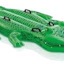 INTEX Giant Gator Inflatable Pool Float: Animal Pool Toy for Kids – 2 HeavyDuty Handles – 176lb Weight Capacity – 80" x 45" – for Ages 3+
