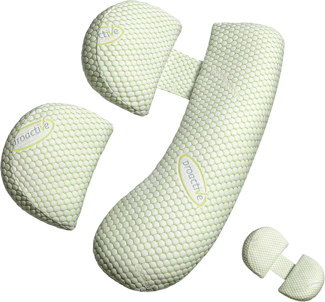 Oternal Pregnancy Pillow for Pregnant Women, Soft Pregnancy Body Pillow, Support for Back, Belly, HIPS, Legs, Maternity Pillow with Detachable and Adjustable Pillow Cover