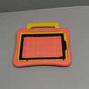 Kids Case for iPad mini 7 (A17 Pro) 2024 /iPad Mini6 2021, Light Weight Heavy Duty/Shockproof/Drop Proof with Handle/Kickstand, Child Friendly Cover for iPad mini 7th/6th Gen 8.3inch (Red Yellow)