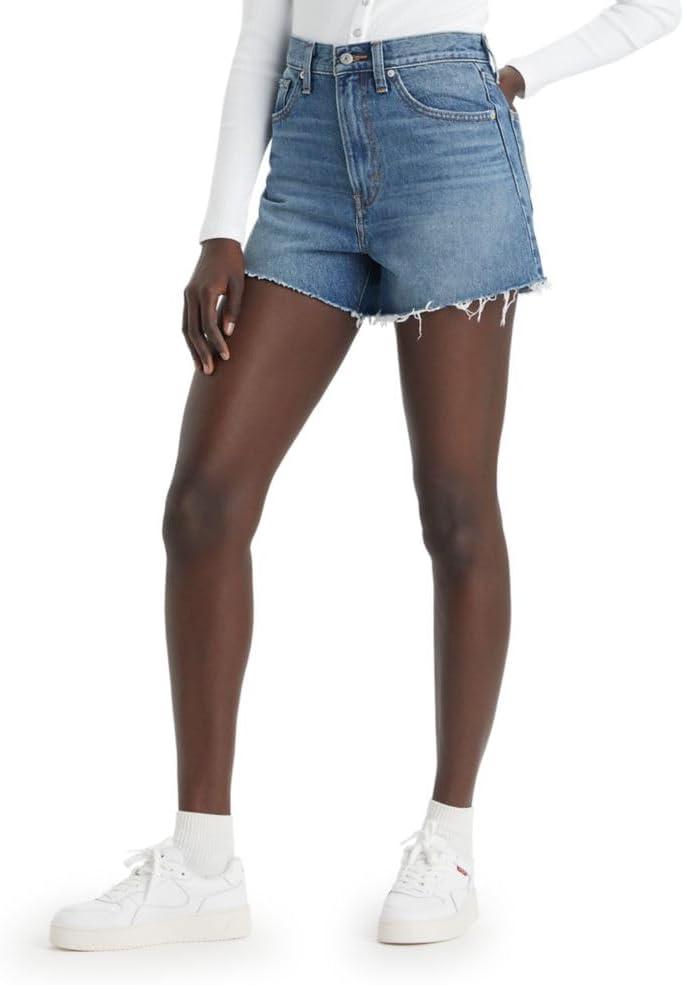 Levi's Women's High Waisted Mom Shorts (25, (New) Call It a Good Day)