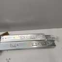 6 Pairs of 20 Inch Hardware 3-Section Full Extension Ball Bearing Side Mount Drawer Slides,100 LB Capacity Drawer Slide