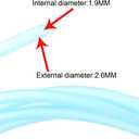 Blue 4m Long Inner Cable Tube Liner Protection Universal Mountain Bike Road Bicycle Brake Cable Shift Derailleur Cable Replacement