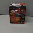 Handy Heater Instant Heat - Copper Infused Ceramic Technology Space Heater, 1200 Watts, Portable Heater for Office, Bedroom or Any Indoor Space, Adjustable Heat, Quiet & Cordless Personal Heater