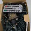 Brizled Christmas Lights Outdoor, 500 LED Color Changing Christmas String Lights with Remote, 180.4ft 11 Modes Tree Light Warm White & Multicolor Green Wire Xmas Light for Xmas Party Home