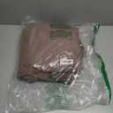 JIYUAN 100% Washed Cotton Duvet Cover Set 3 Pieces Queen, 1 Duvet Cover 90x90 Inches(Comforter Not Included) and 2 Pillowcases,Linen Feel Bedding Set Comfy and Breathable,Burnt Orange