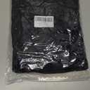 YWIES Plain Basketball Jersey, Blank Team Uniform, Hip Hop Hipster Short Sleeveless Active Shirts (Small, Black-white)