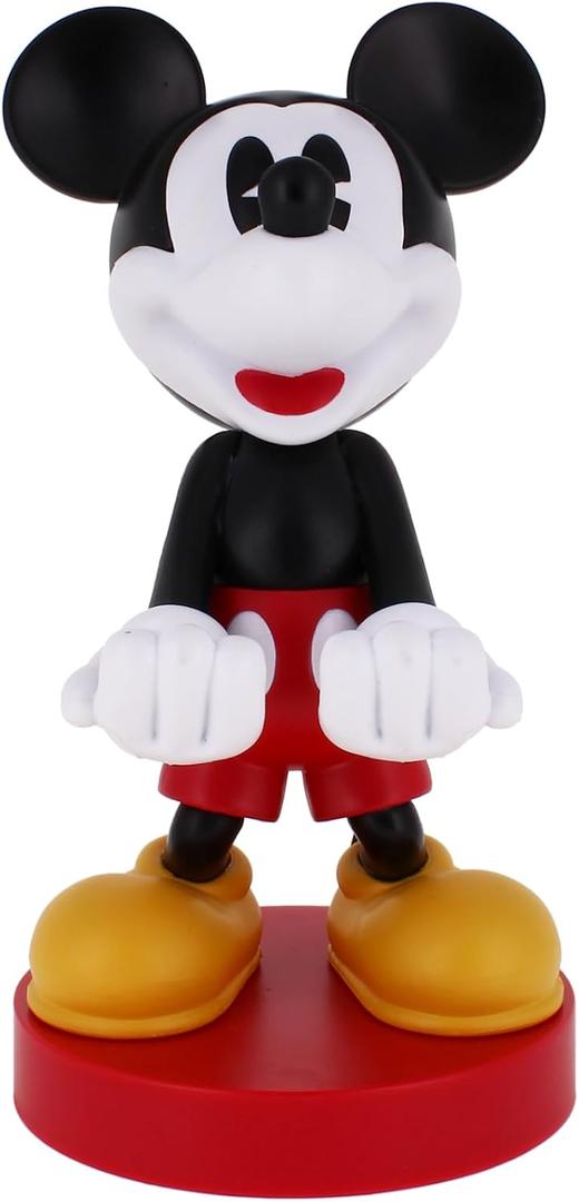 Cableguys Disney Mickey Mouse Controller Holder & Phone Stand - Gaming Setup Accessories for Desk and Game Room, Controller Stand Compatible with Xbox, PlayStation & Most Standard Game Controllers