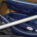 Corded vacuum cleaners for home, 14KPa Powerful Suction with 600W Motor, Lightweight Stick Vacuum Cleaner, Converts to Handheld with Washable Filter, Vacuum for Pet Hair, Carpet, Hard Floors, offices (Blue)