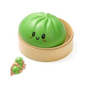Dumpling Squishy, Squishy Dumpling Mystery Box (Light Green)