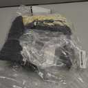 Boho Shower Curtains for Bathroom with Tassels Black Farmhouse Striped Shower Curtain Beige Rustic Linen 72x75 Inches