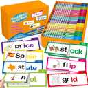 30 Read and Rhyme Flip Books,Word Family Build Book,Learn to Read Phonics Flash Cards,Sight Words Flash Cards Kindergarten Classroom Homeschool Learning Book,Phonics Flashcards,Reading Games