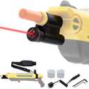 Laser Beam Sight for Bug Salt Gun 4.0,3.0,2.5,2.0,Adjustable Laser for Fly Gun Salt Shooter,Bug Salt Airsoft Accessories for Indoor and Outdoor (Only Laser Sight)