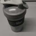 BlenderBottle Classic V2 Shaker Bottle Perfect for Protein Shakes and Pre Workout, 20-Ounce, Pebble Grey