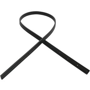 0.5" Wide Replacement Handbags Straps Leather Handle Bag Strap Purse Strap Replacement Strap for Tote Bags Black