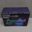 500FT Permanent Outdoor Lights Waterproof with Smart App Control Remote,DIY Scene Modes,Music Sync hronization,Eaves Lights for Garden Decor,Deck,Christmas (RGB (Red, Green, Blue))